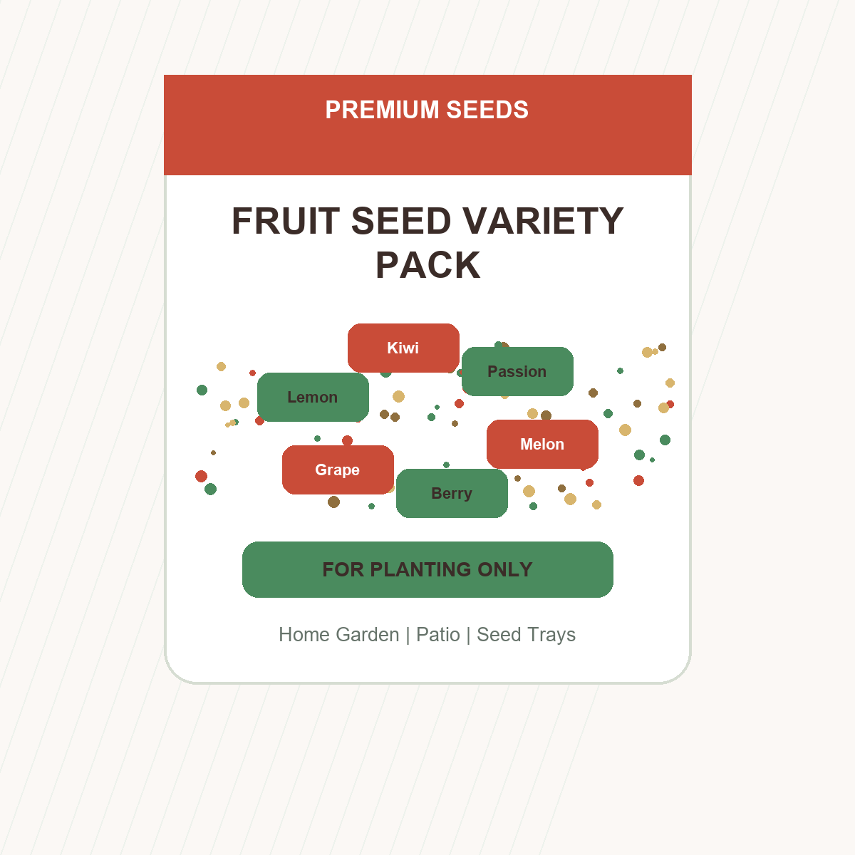 Fruit Seed Variety Pack
