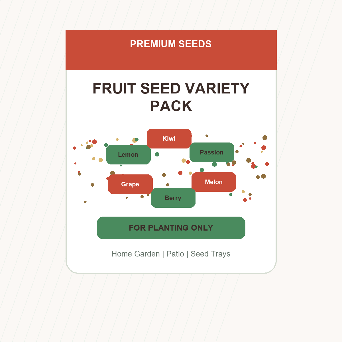 Fruit Seed Variety Pack