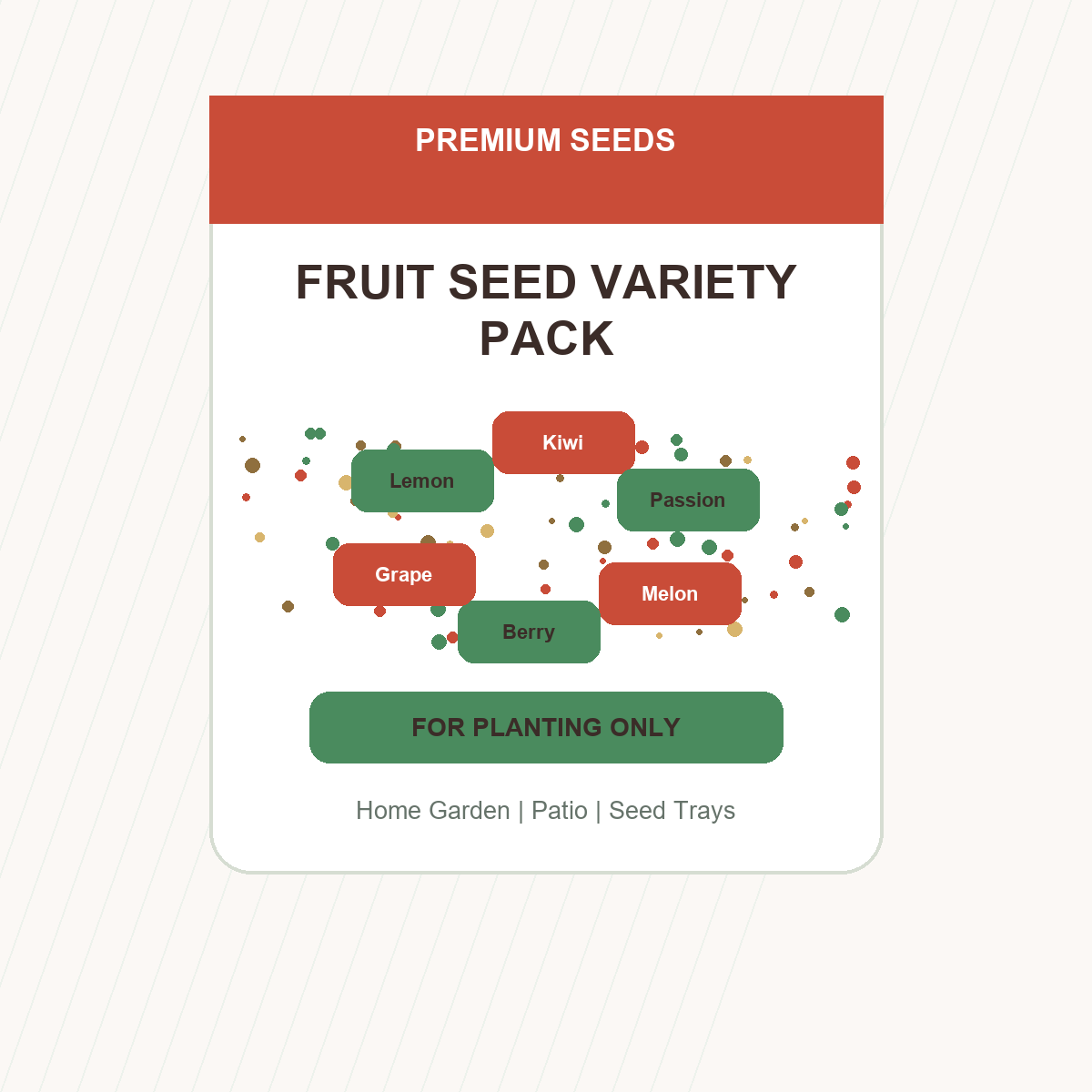 Fruit Seed Variety Pack